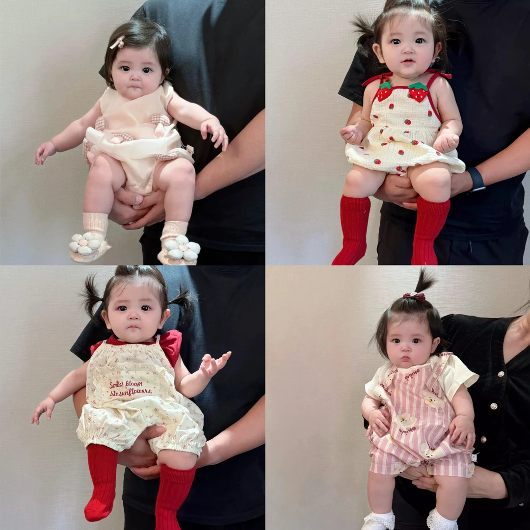 B001-B020 序号选款A类纯棉包屁衣连体衣女童外出服家居服女