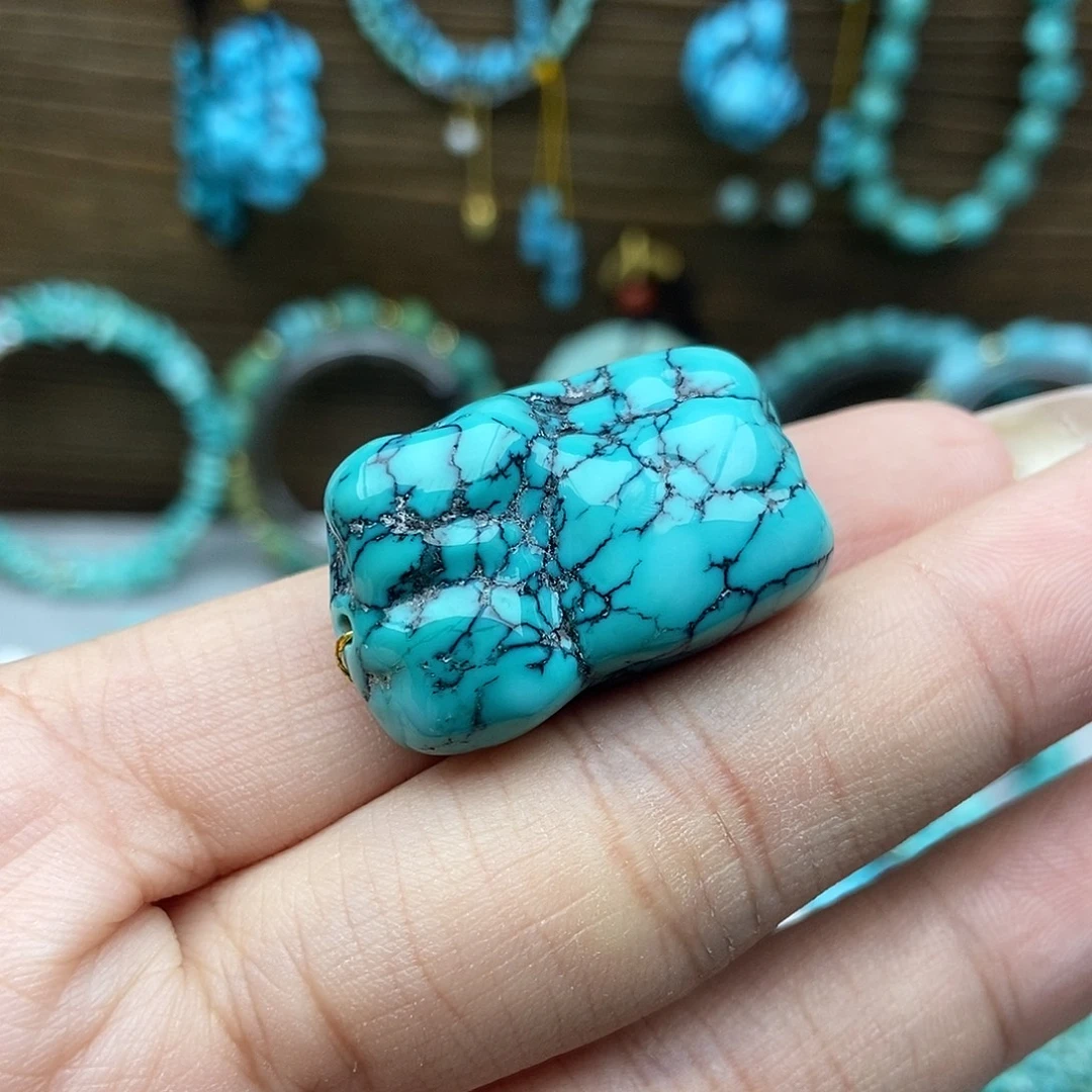 绿松石未镶嵌精品随行