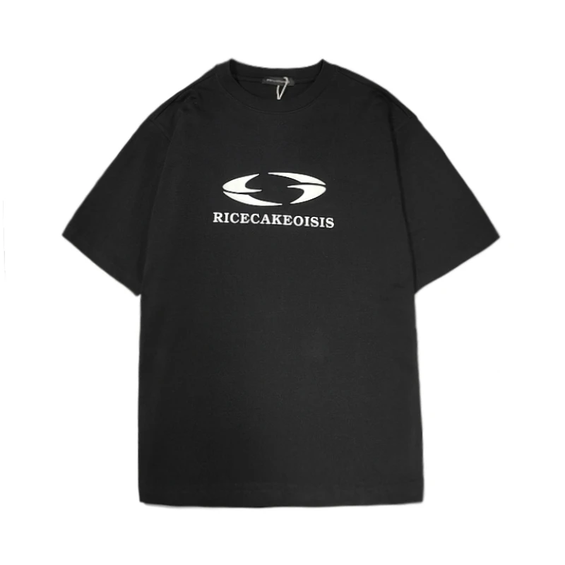 夏季美式印花字母短袖t恤男女同款宽松设计感上衣110095