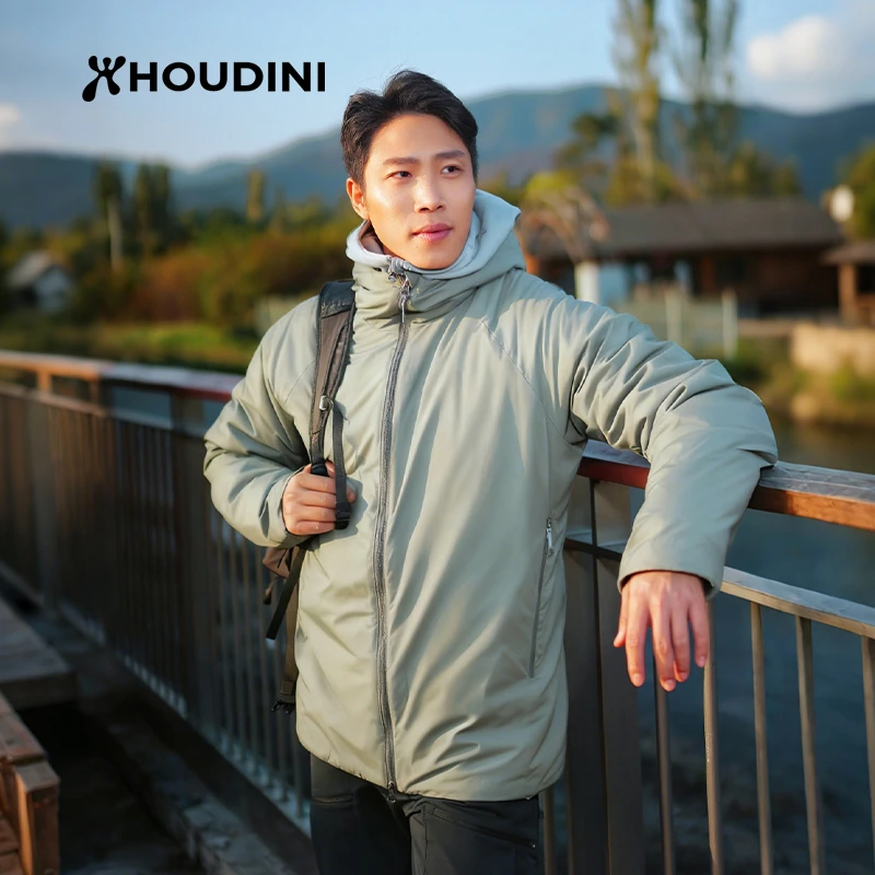 HOUDINI/胡丁尼DunfriGuid邓菲向导金标P棉保暖加厚棉服外套男款