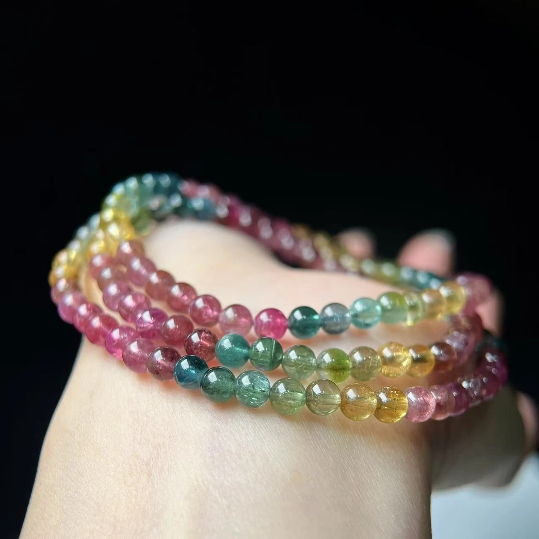 帝王色标玻璃体碧玺多圈4m+  FX-6658