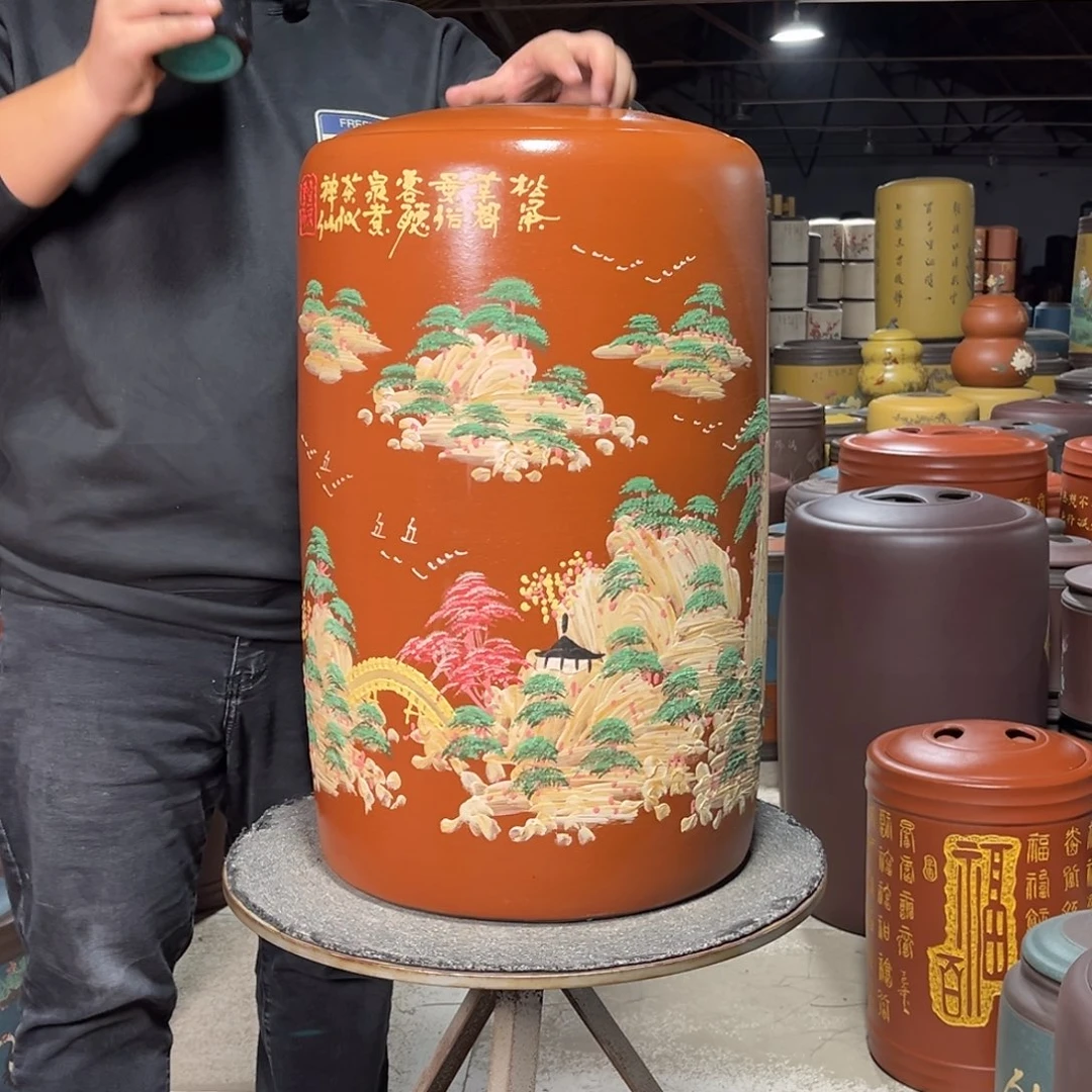紫砂茶叶罐茶叶罐