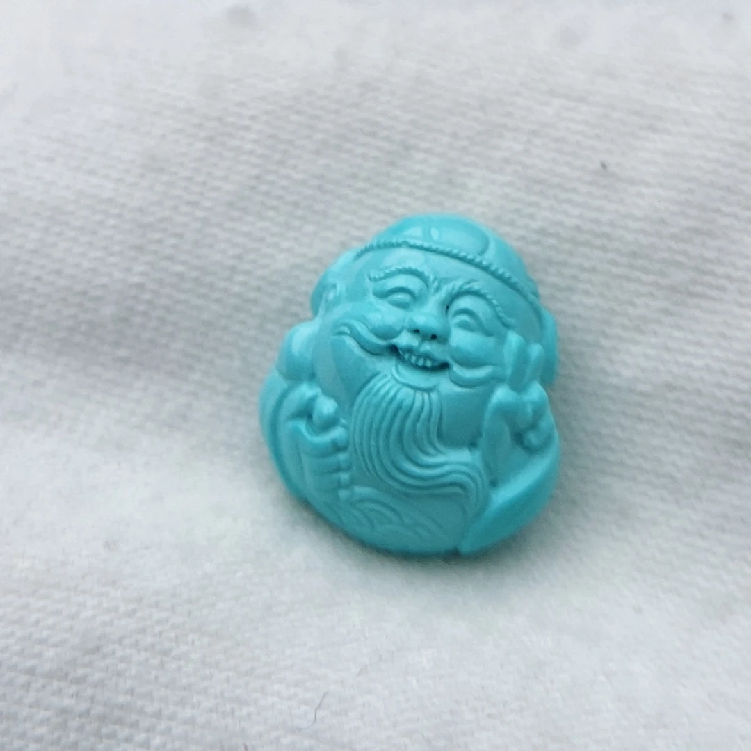 绿松石未镶嵌颈饰