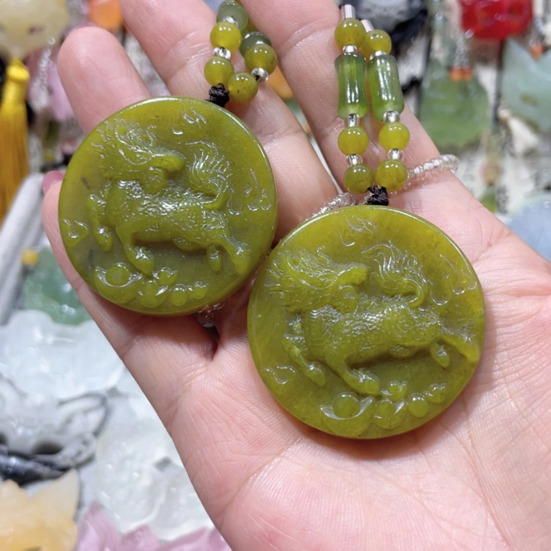 【闪购商品】未镶嵌岫玉颈饰63福利瑕疵