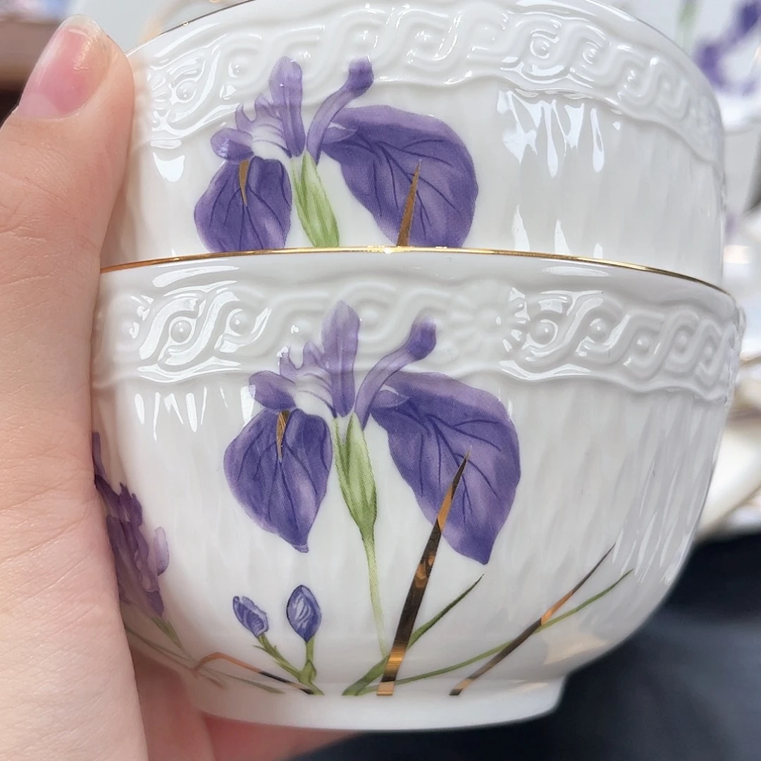 ****️骨瓷20个饭碗12cm——-