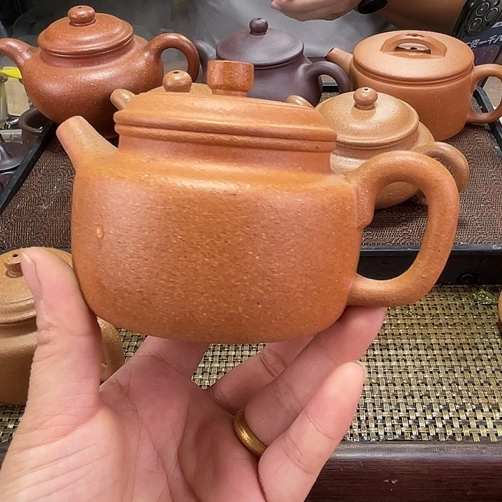 罗***俊紫砂茶壶孤品浮力德钟