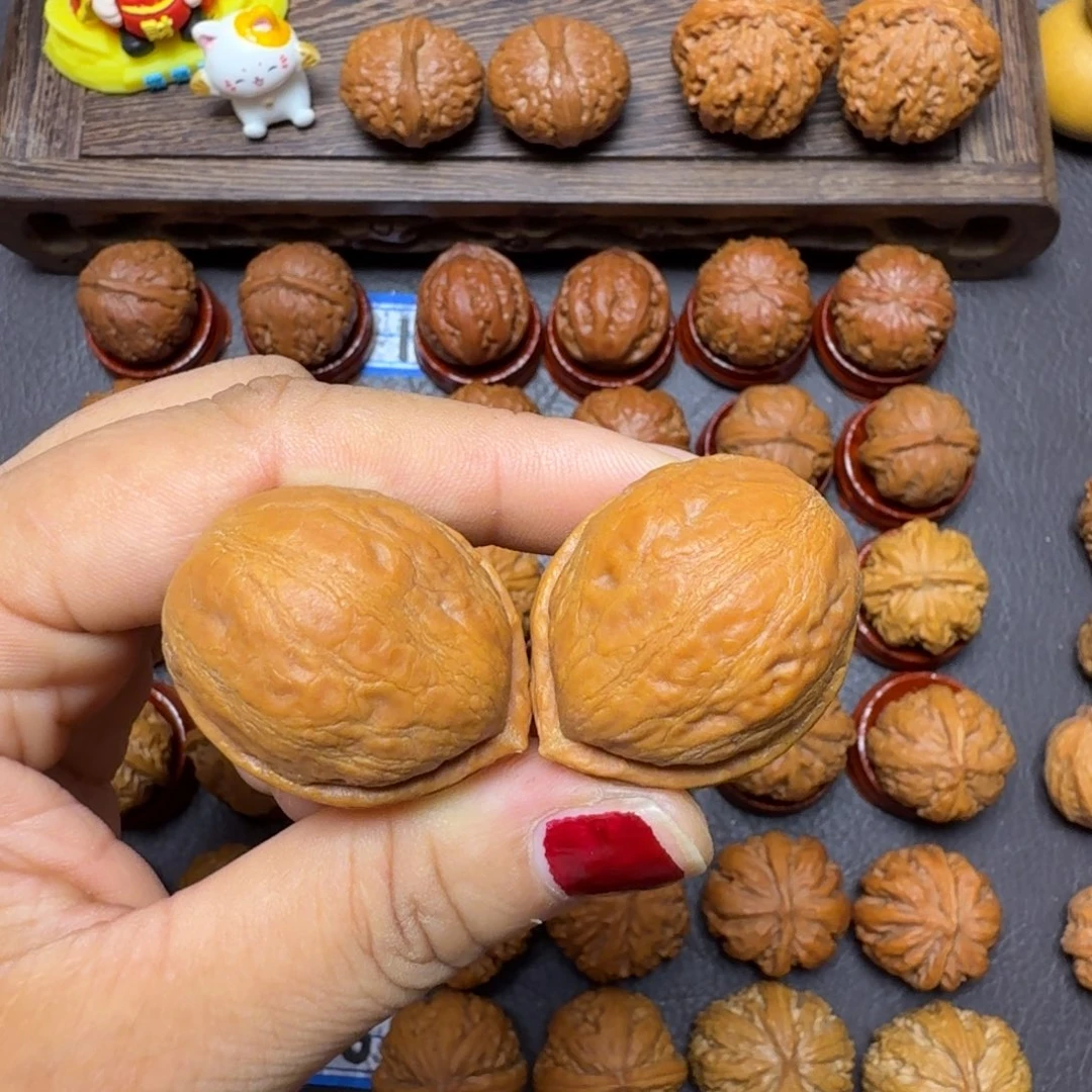 文玩核桃把件34尺全品小海豚000