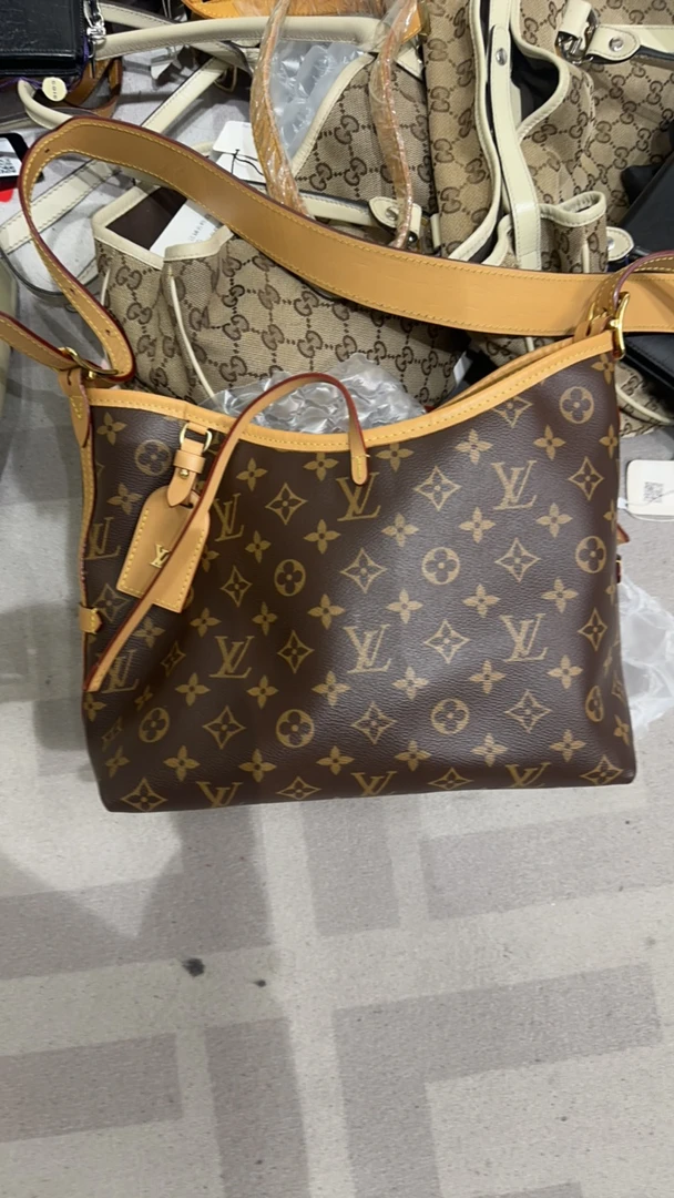 95新 LV lv carryall小号