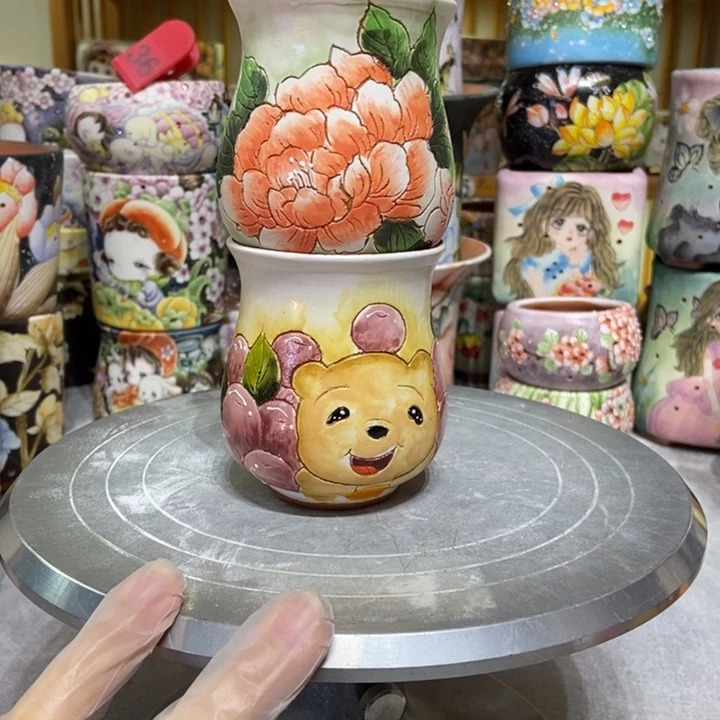 景德镇艺术手绘作品