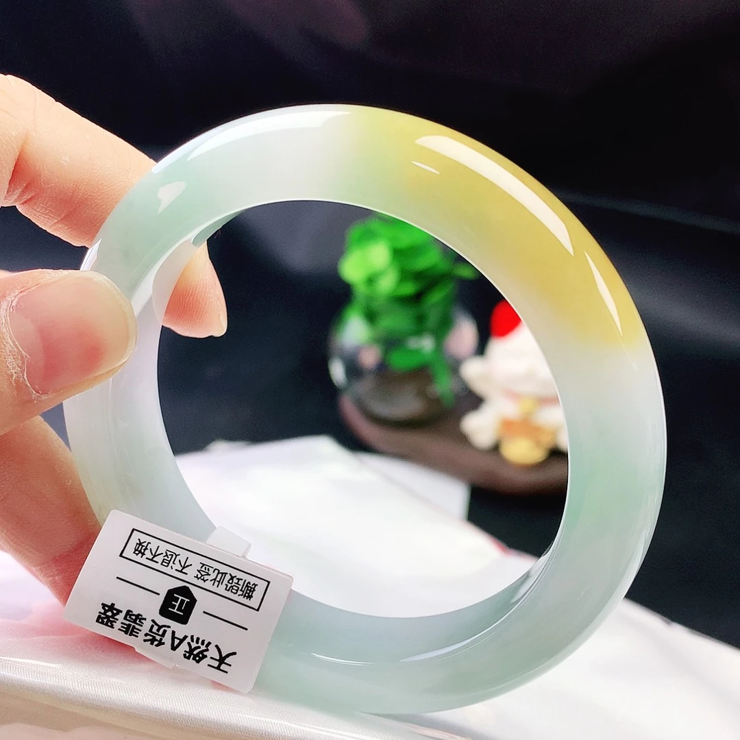 未镶嵌手镯翡翠58圈