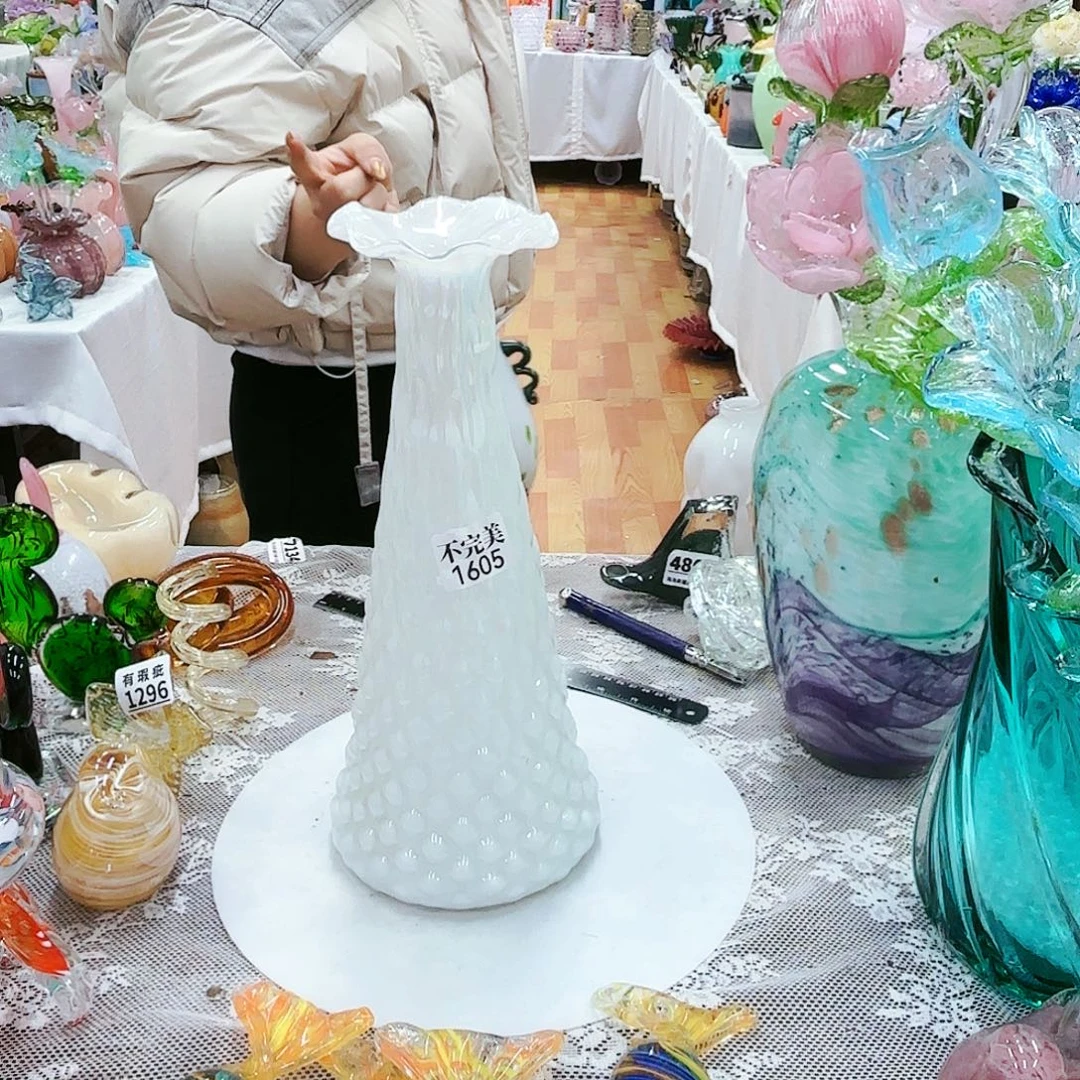 福利不退不换琉璃花瓶艺术品