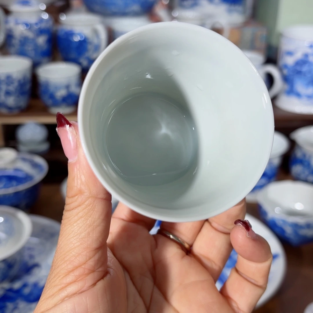 杯最**酒全手工全手绘陶瓷