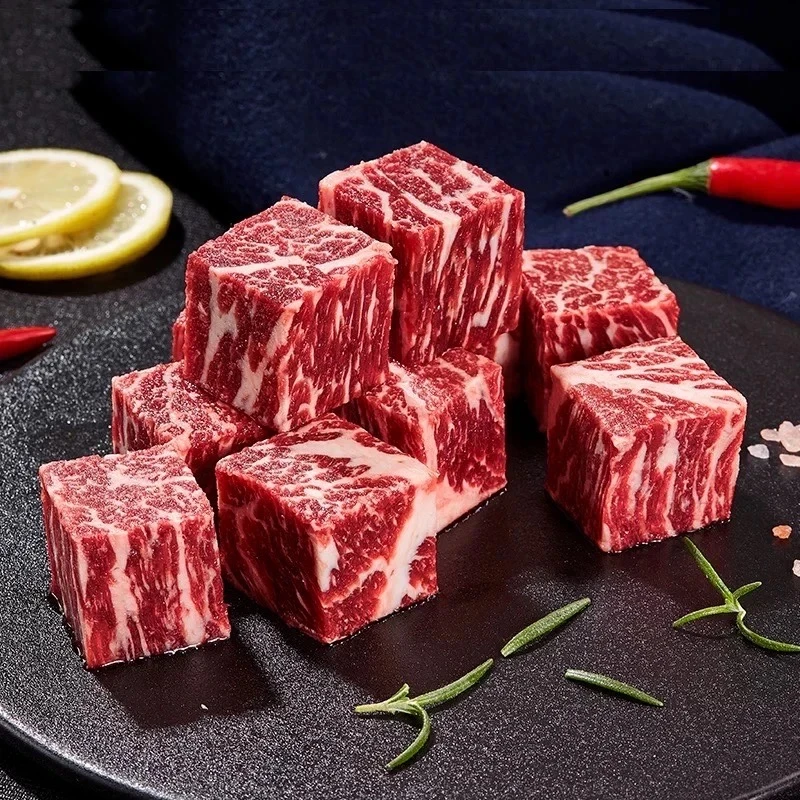 清真牛腩块新鲜清炖牛肉粒红烧炖煮冷冻生鲜正宗牛腩肉顺丰冷链