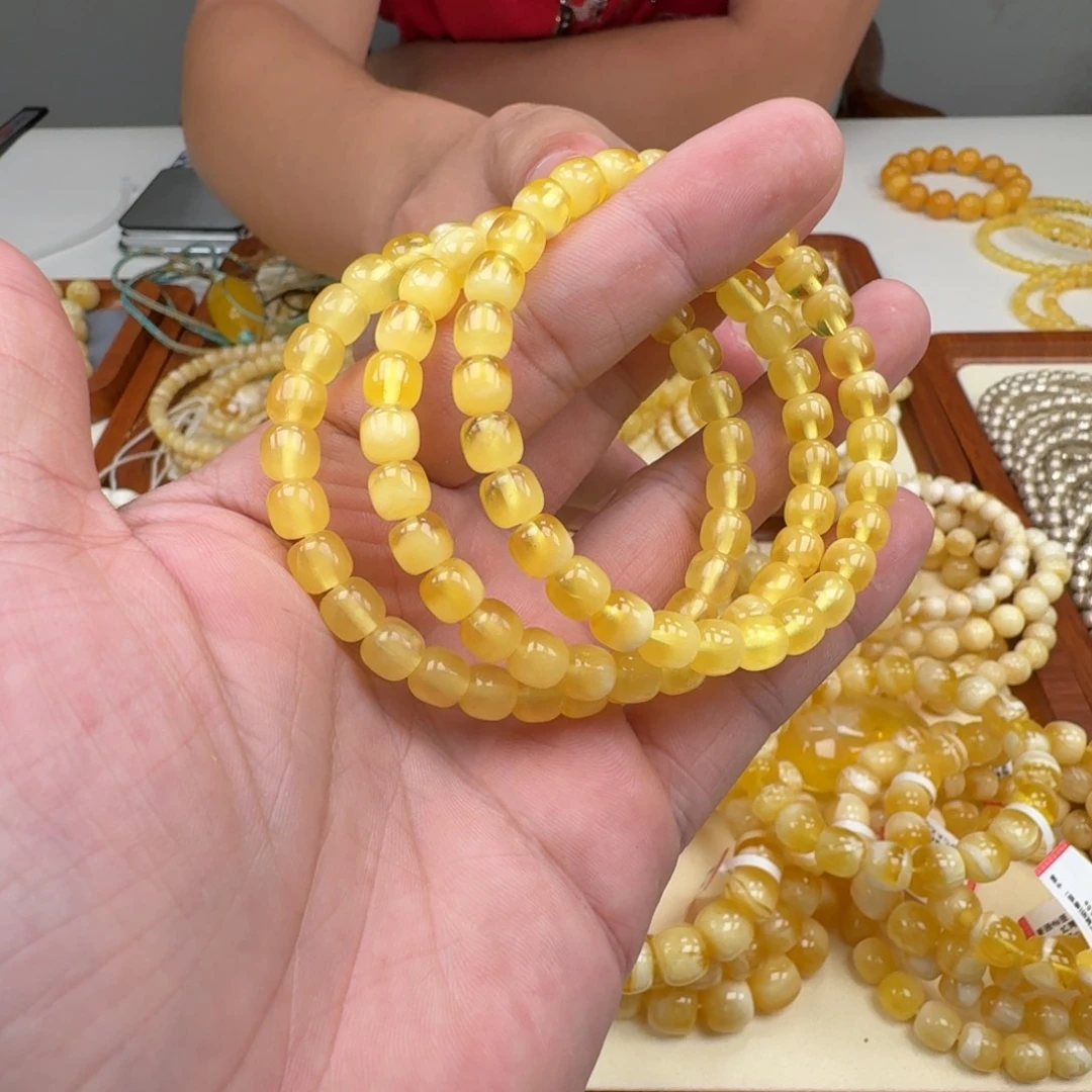手链琥珀未镶嵌多样性发其一