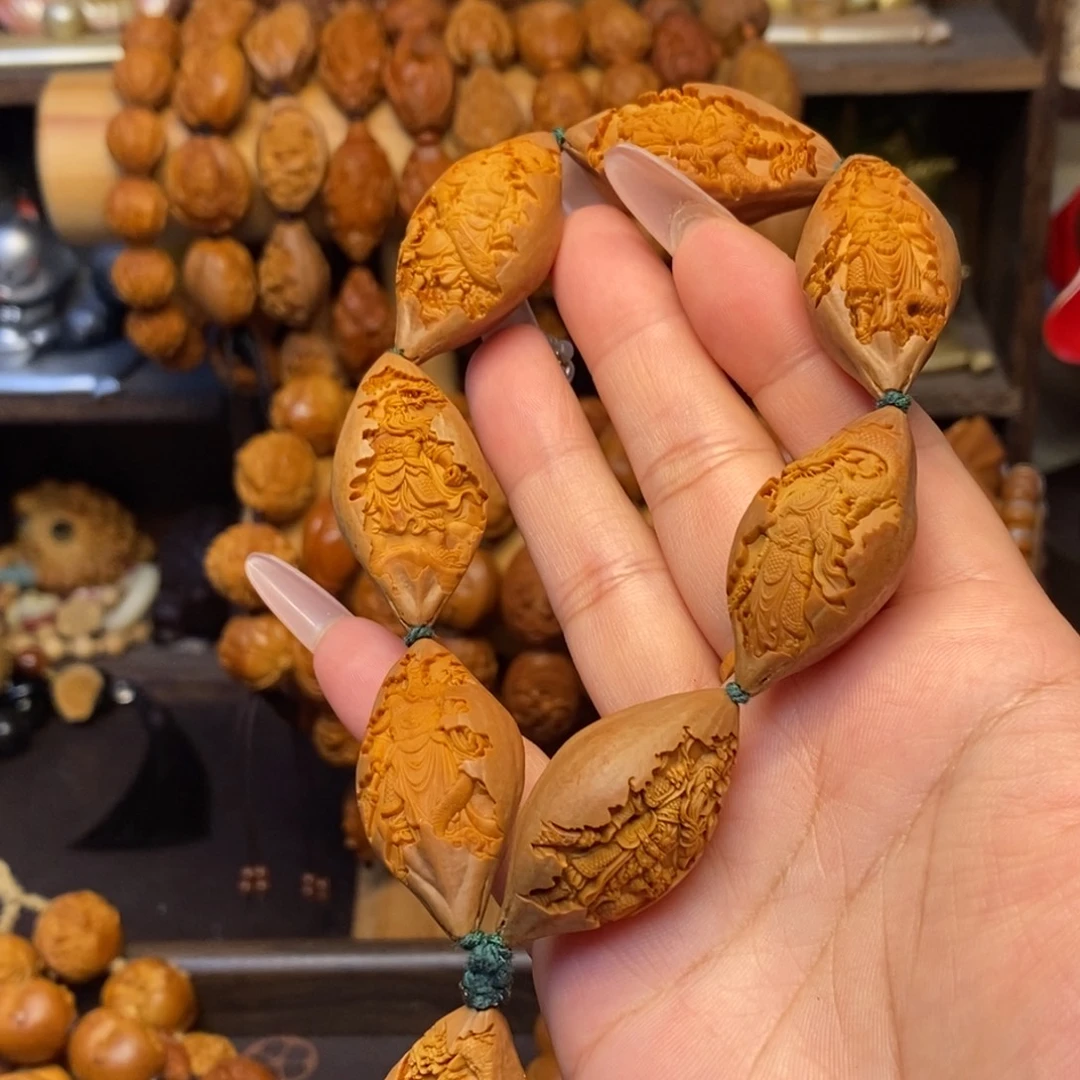 手串/手链橄榄核御龙关公