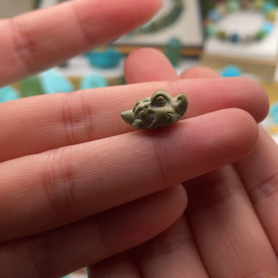 绿松石未镶嵌配饰