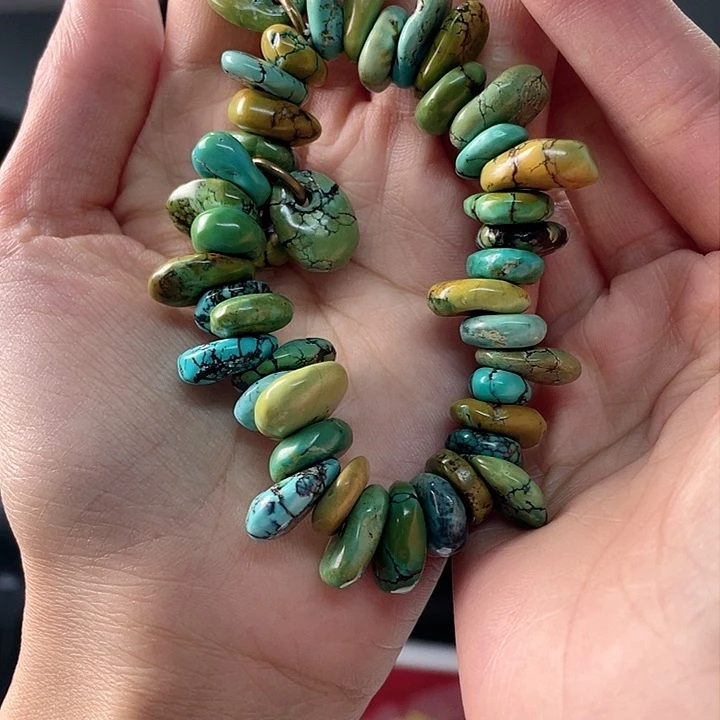 未镶嵌绿松石珠宝奇石