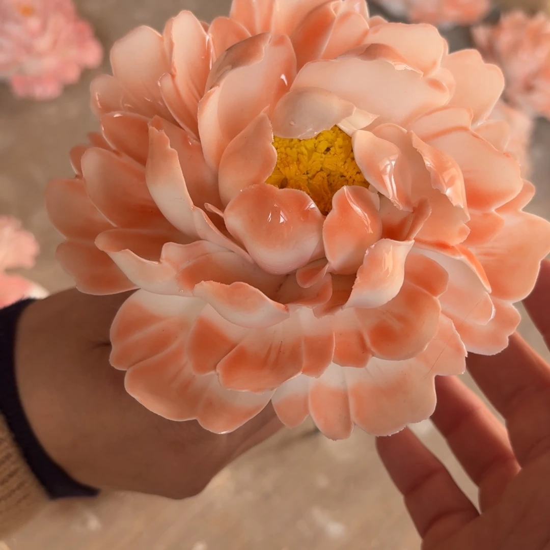 陶瓷花拍满20元发货退款拉黑