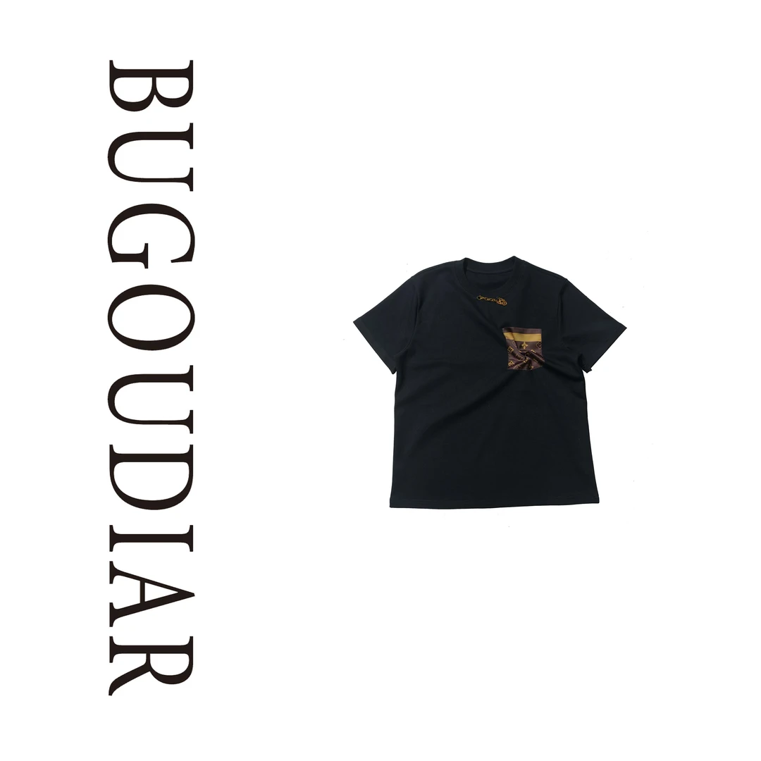 2025年新款简约圆领短袖袖T恤BU2025T041