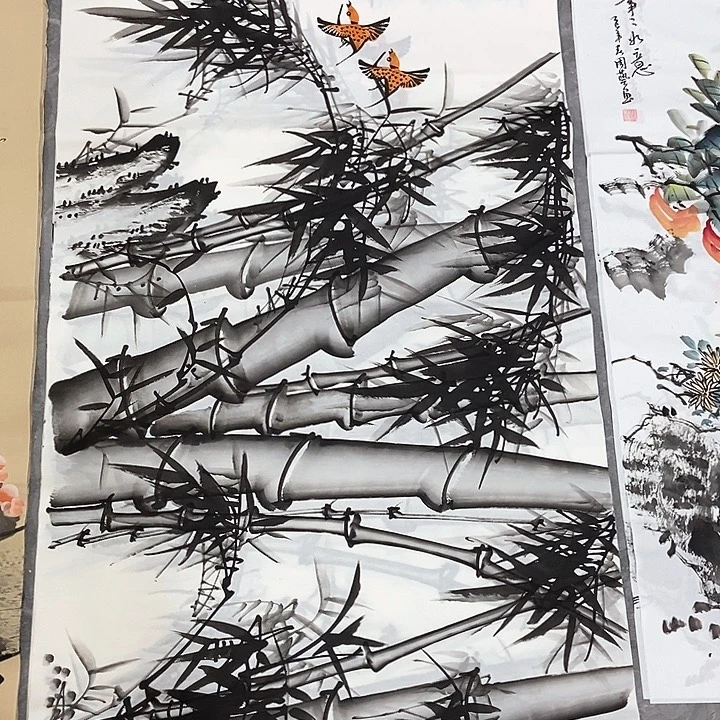 小周画廊的直播间