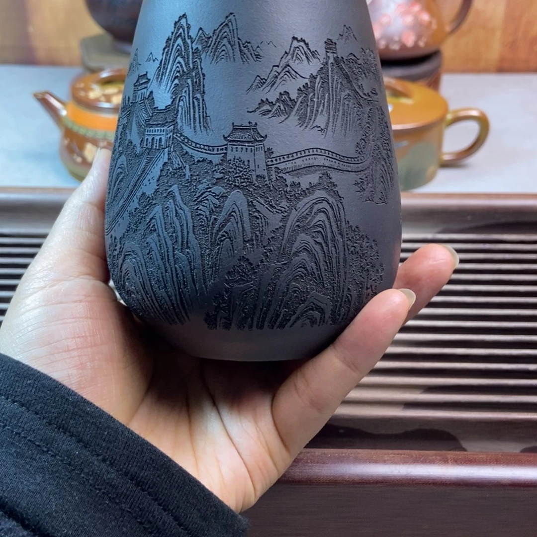 茶壶紫砂紫砂全手工定制