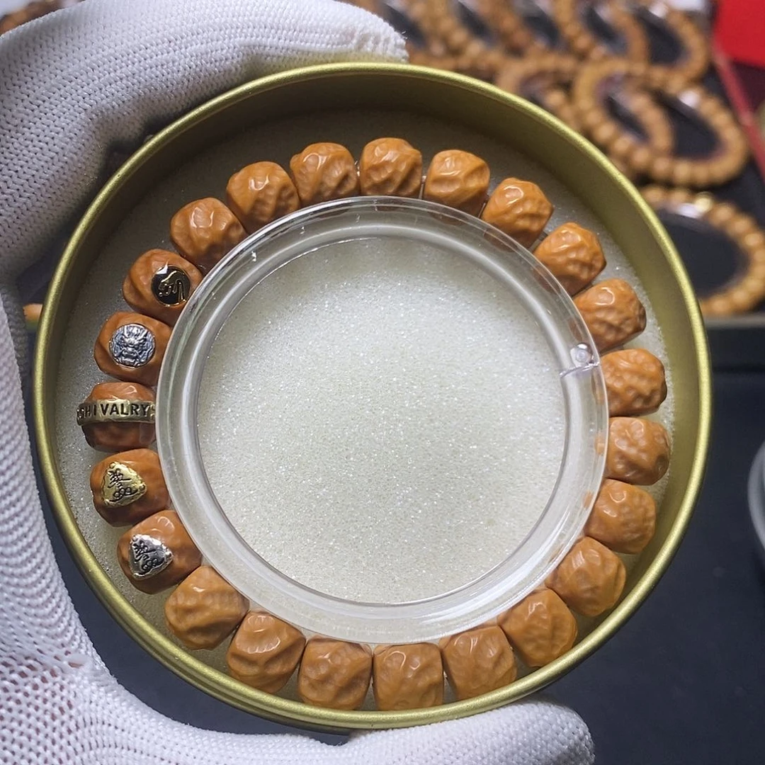 猴头核桃手串五标观山无相  10左右 全品 39号