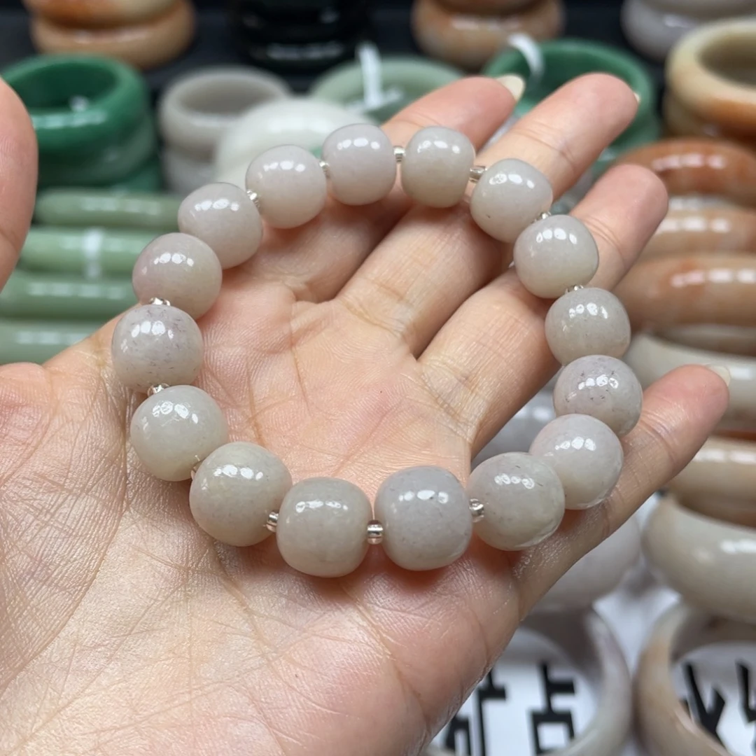 未镶嵌手镯石英质玉