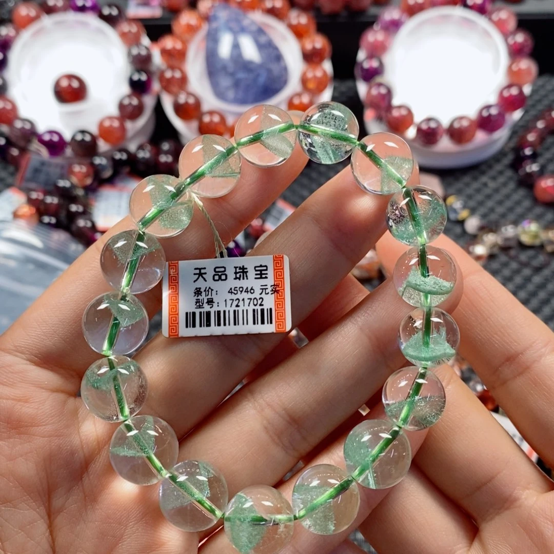 冰***雨未镶嵌手链水晶1721702分单