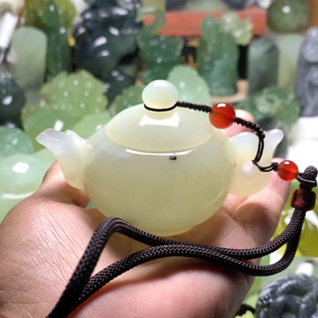 【闪购商品】蛇纹石玉未镶嵌颈饰