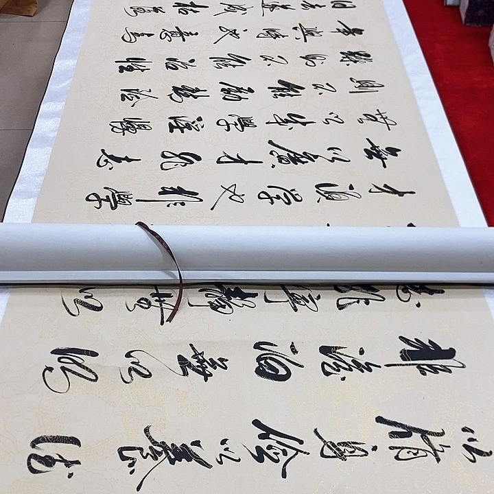 手工装裱字画作品