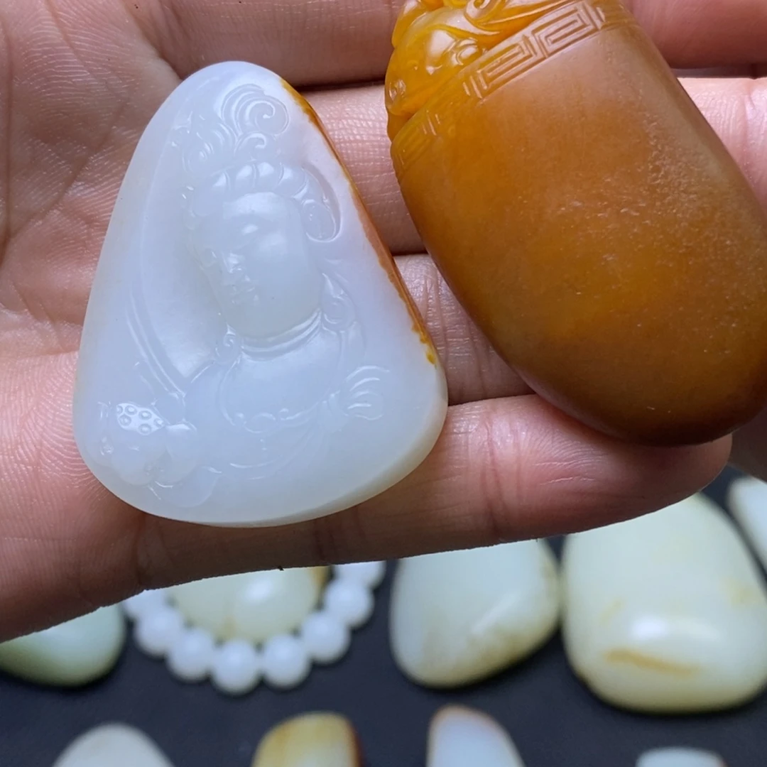 吊坠未镶嵌定制和田玉用****7