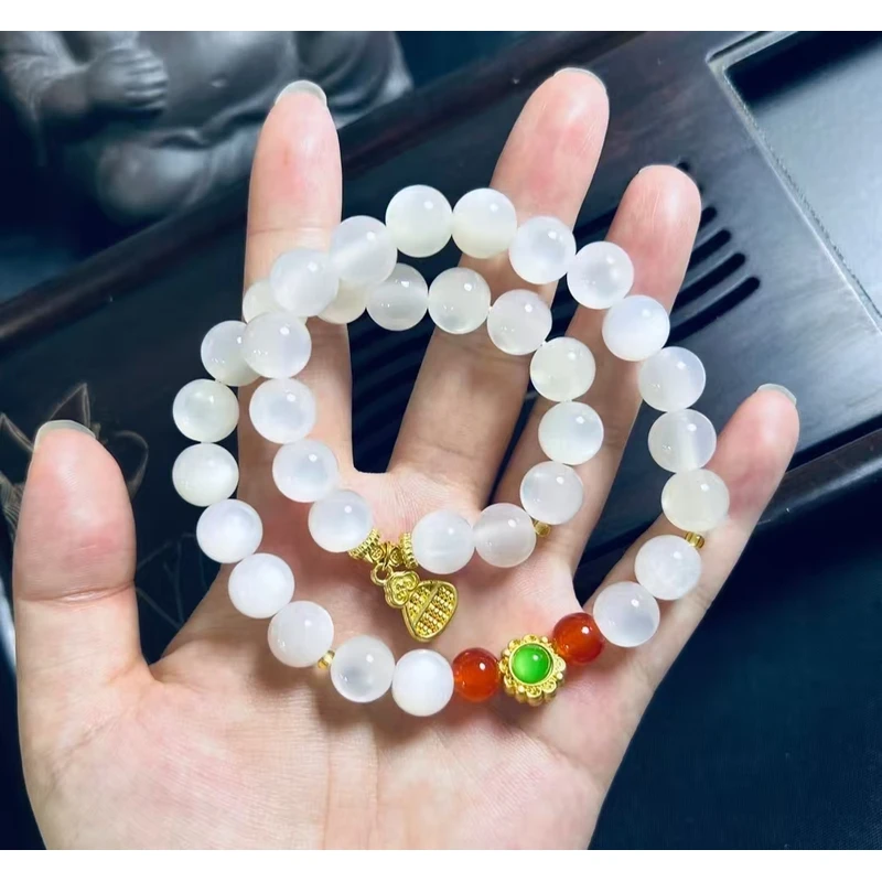 双圈七彩菩提果手串9mm-A53