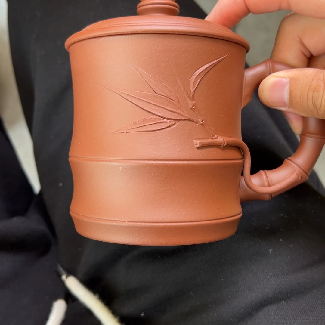 茶壶紫泥希*红皮龙盖杯