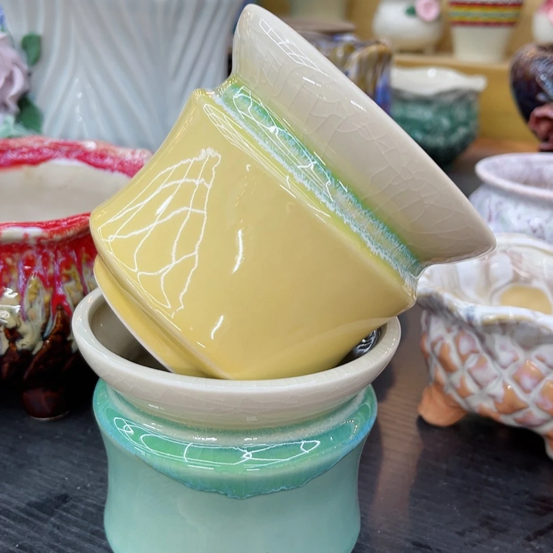 【闪购商品】陶瓷花盆