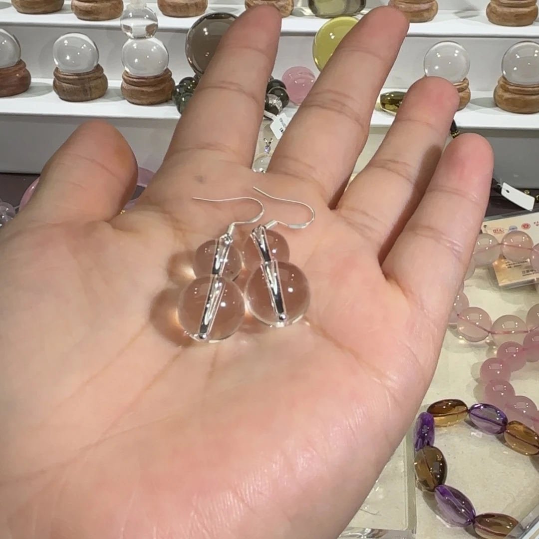水晶手链未镶嵌耳坠