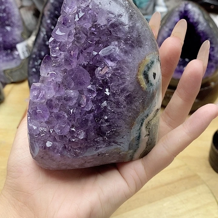 大型摆件（非配饰）紫晶未镶嵌