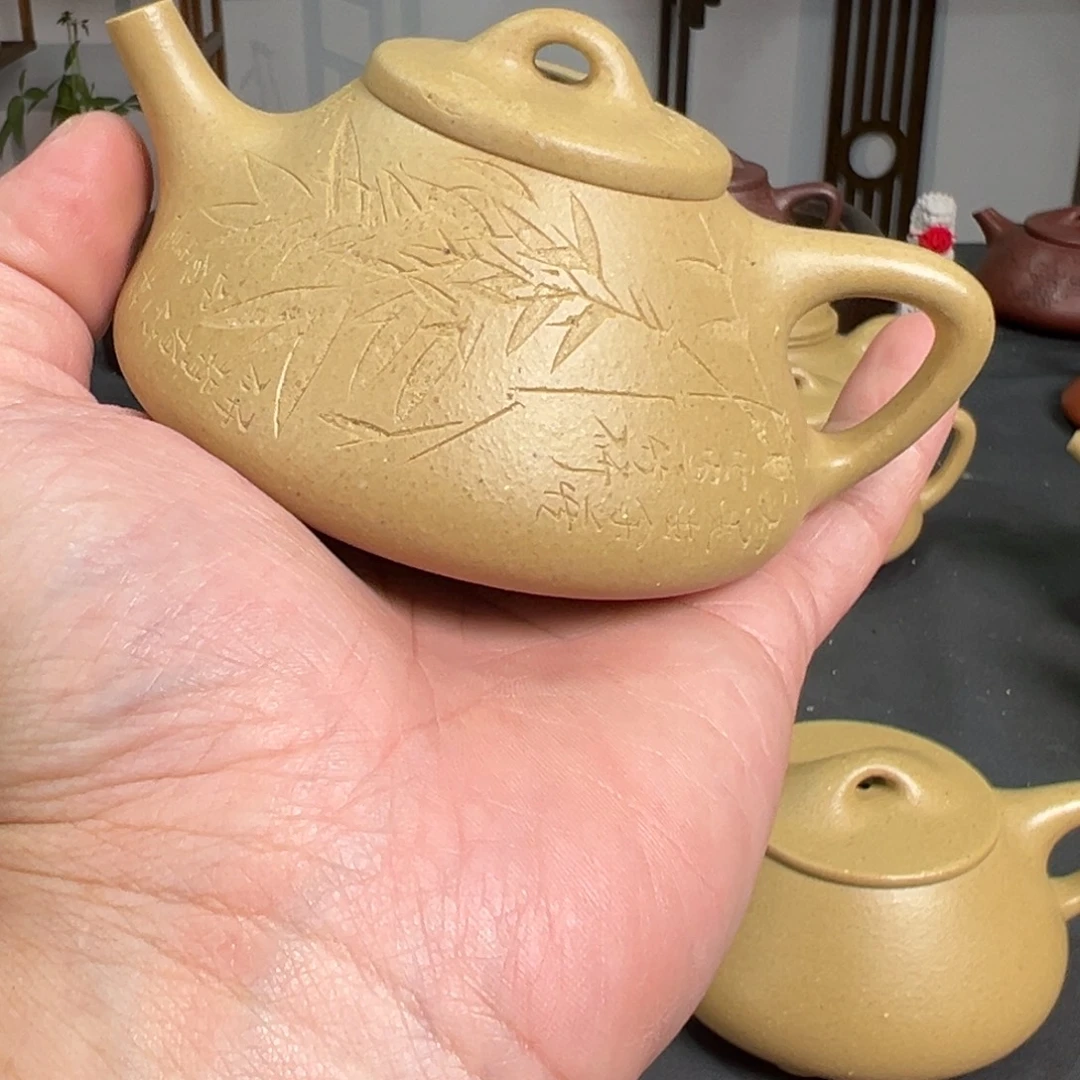 小***松茶壶紫砂梨皮子冶自用款