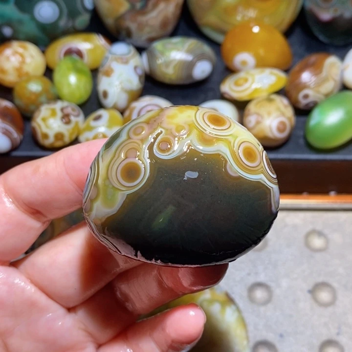 未镶嵌玛瑙/玉髓珠宝半成品29