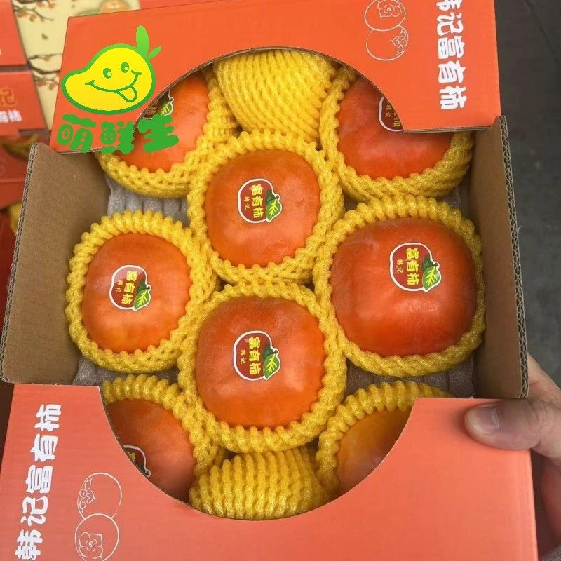 【韩记富有柿】云南鲜脆柿1盒
