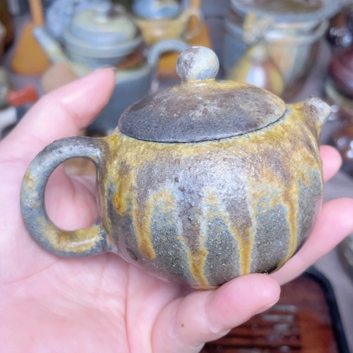 茶壶紫砂宜兴紫砂原矿泥料120