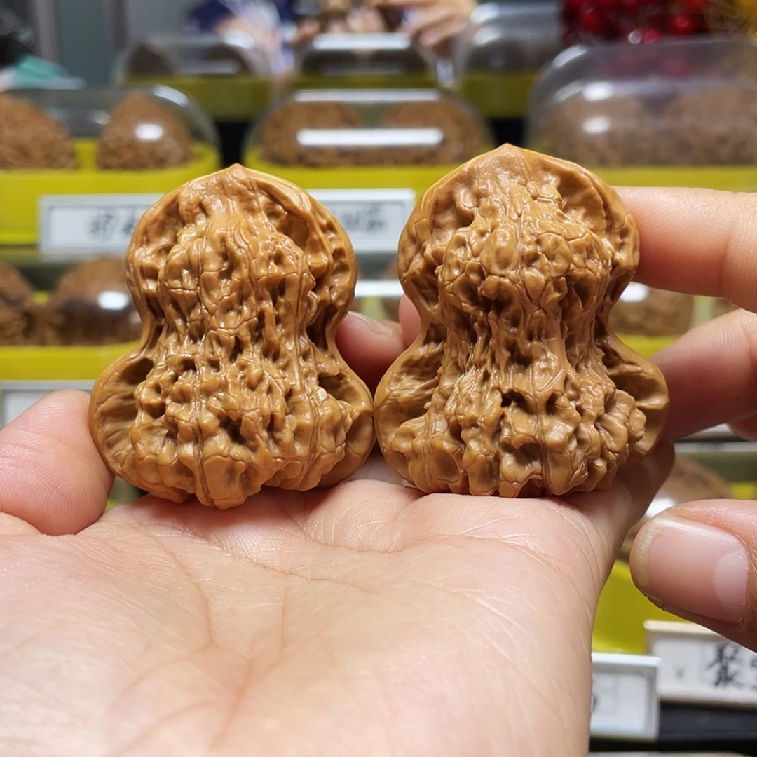 文玩核桃把件宝葫芦48尺寸5668588