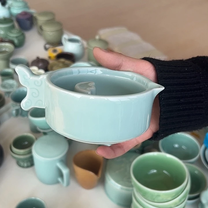 小米茶器龙泉青瓷