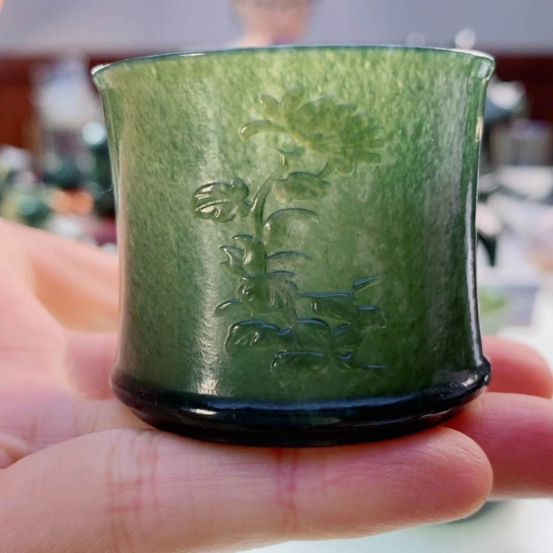 和田玉（青玉）未镶嵌摆件