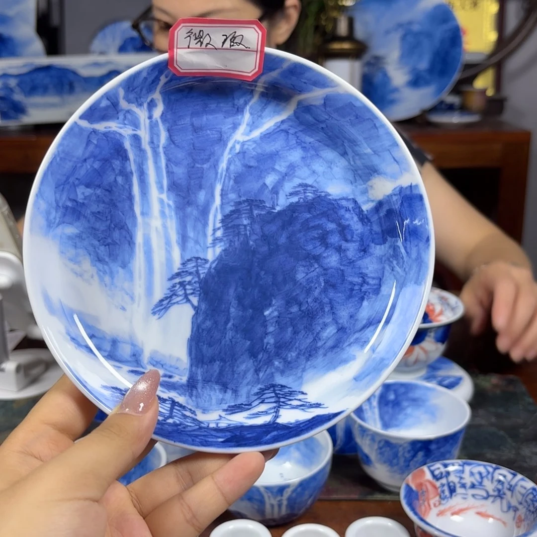 国一王老师手绘山水