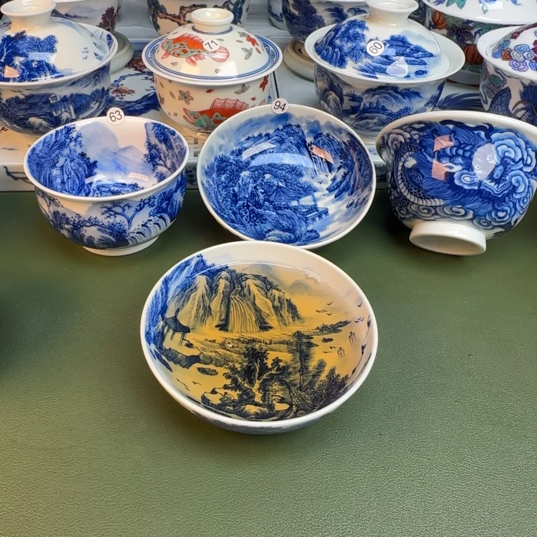 纯手工纯手绘茶具96