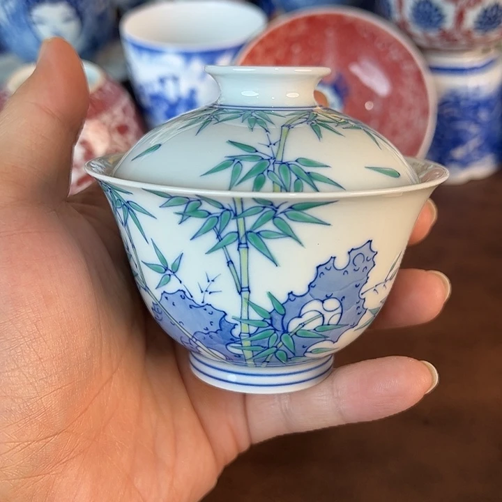 瓷片景德镇全手工手绘陶瓷