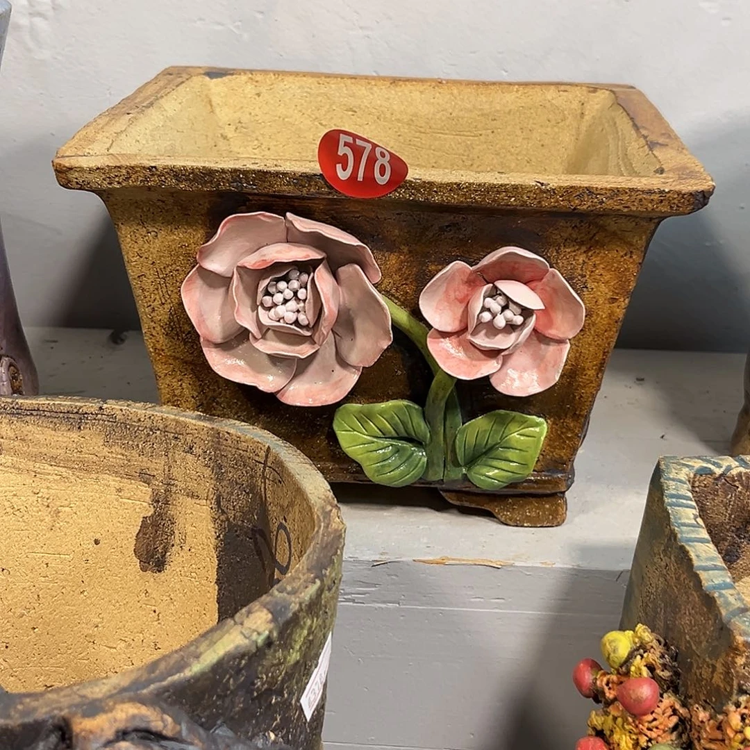 578 号陶然花器多肉植物手工花盆