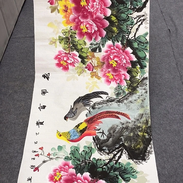 国画国画手绘作品