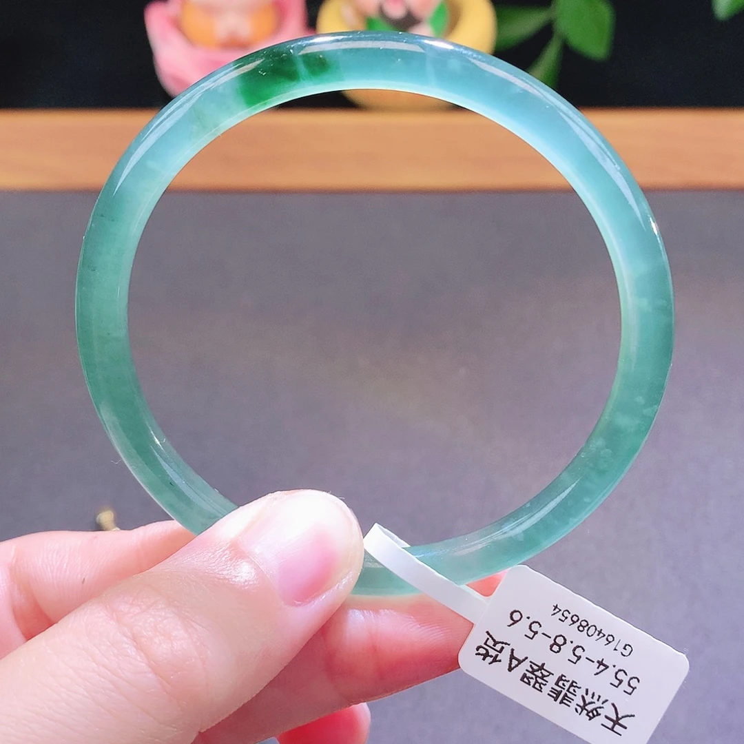 翡翠未镶嵌手镯天然翡翠