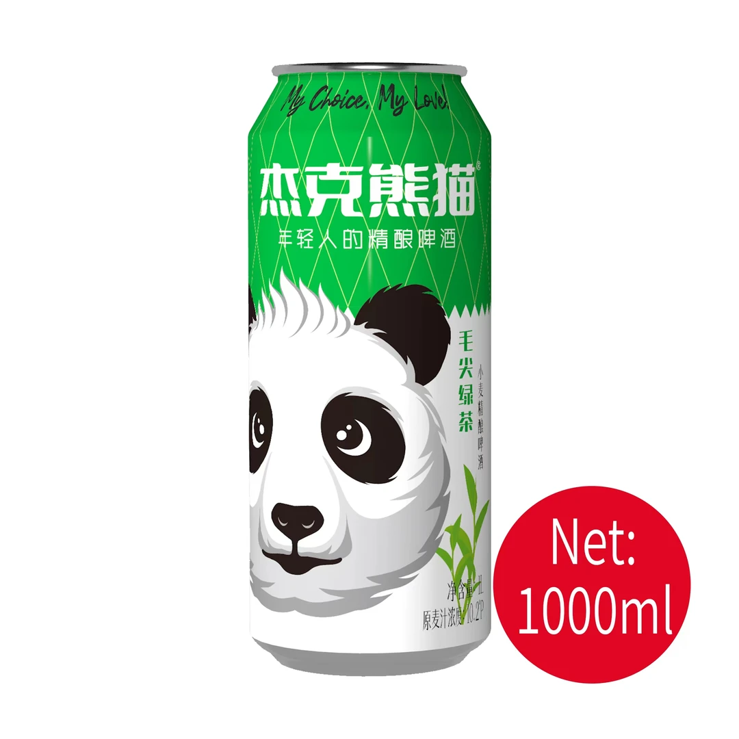 杰克熊猫拉罐1L6罐（八种口味可备注搭配）